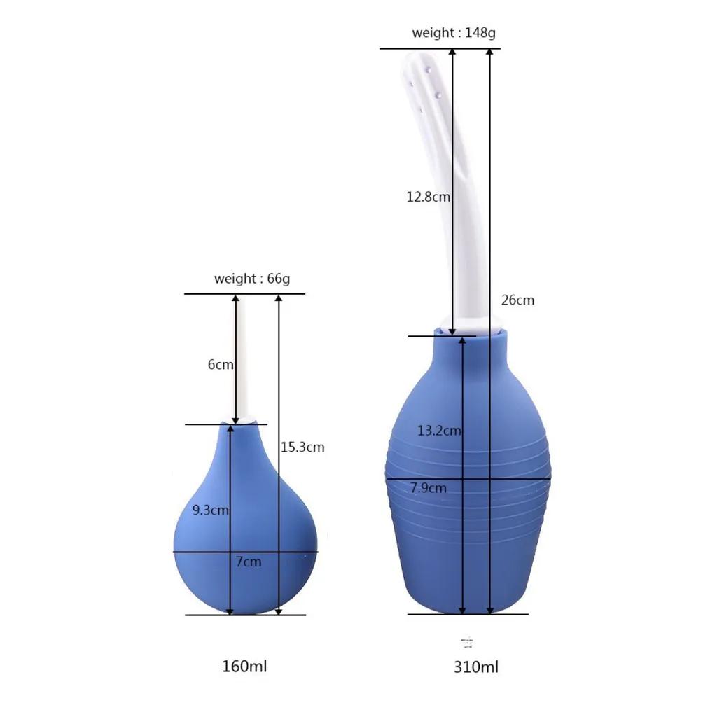 Bình Xịt Rửa Hậu Môn Âm Đạo Silicone Cao Cấp 310ml 160ml