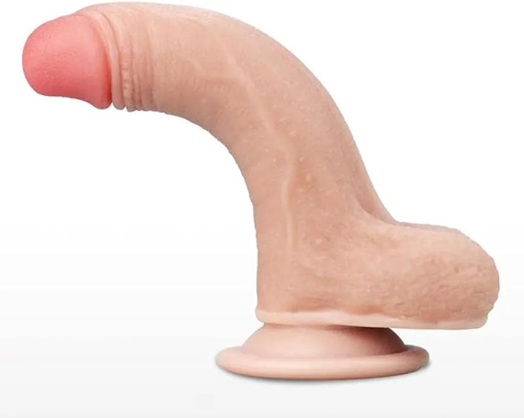 Dương Vật Cao Cấp Dính Tường Siêu Mềm Lovetoy Sliding Skin Dong 7.0