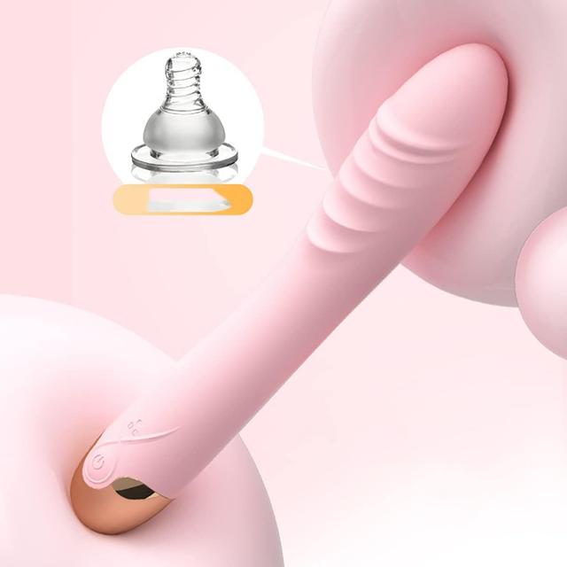 Máy rung dành cho phụ nữ với độ rung mạnh mẽ, kèm ngoáy, tác động vào cơ thể, massage