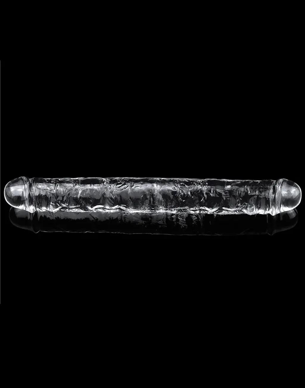Dương vật giả trong suốt hai đầu Lovetoy - Flawless Clear Double dildo