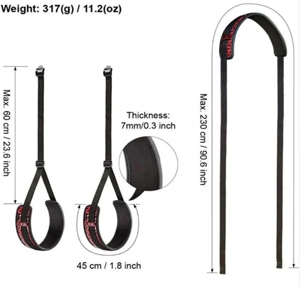 Dây Trói Chân BDSM Thigh Restraint Adjustable