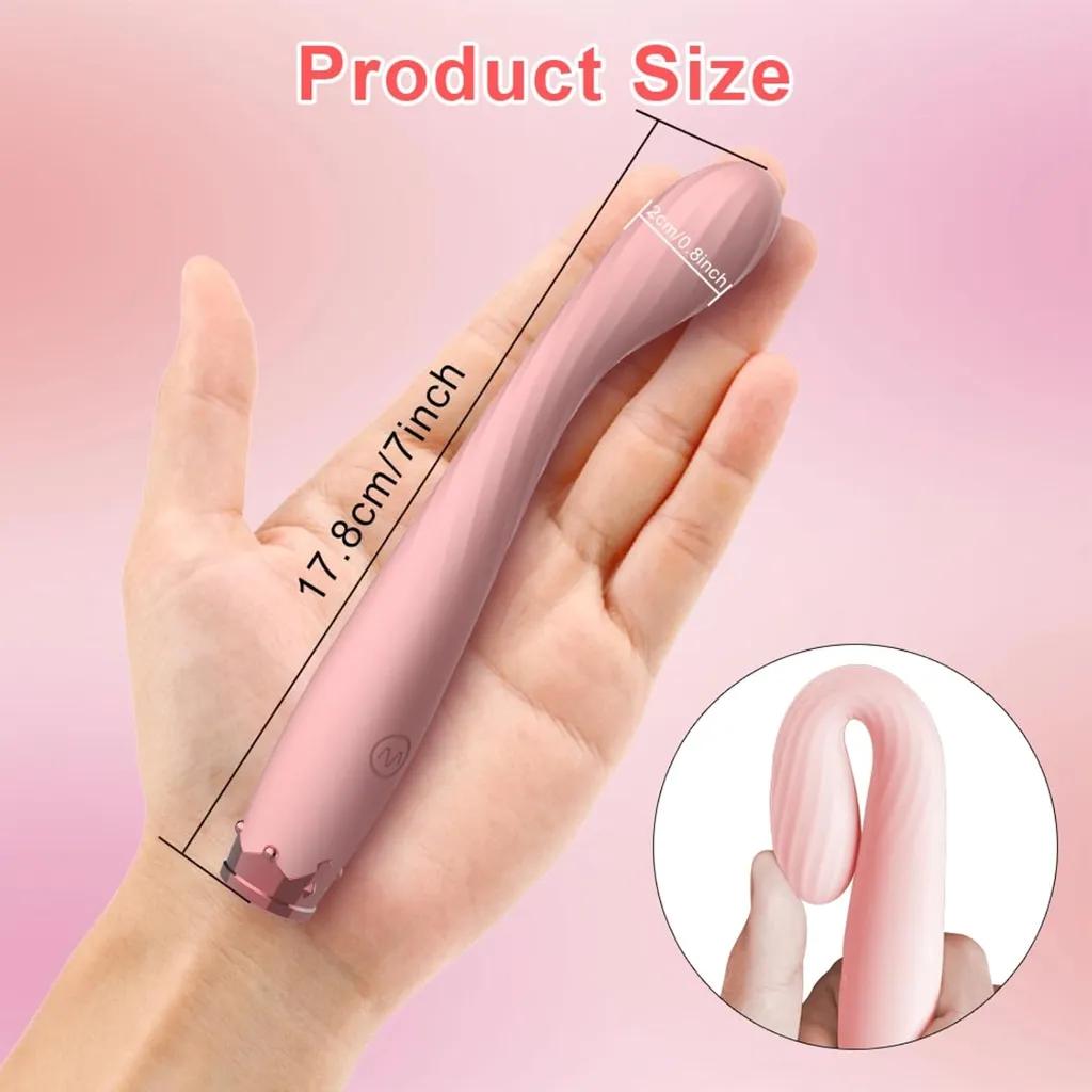 Máy Rung Điểm G Cong Flexi 8 Chế Độ – Sưởi Ấm, Sạc USB