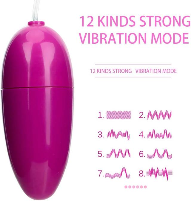Trứng Rung Tự Sướng 12 tần số Kích Thích Điểm G Giá Rẻ