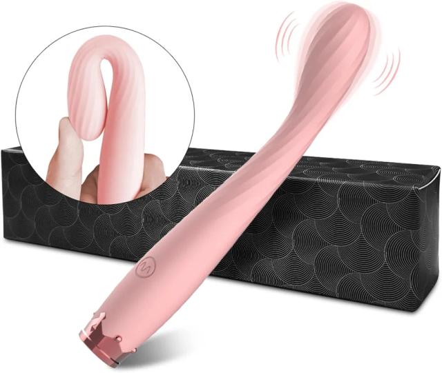 Máy Rung Điểm G Cong Flexi 8 Chế Độ – Sưởi Ấm, Sạc USB