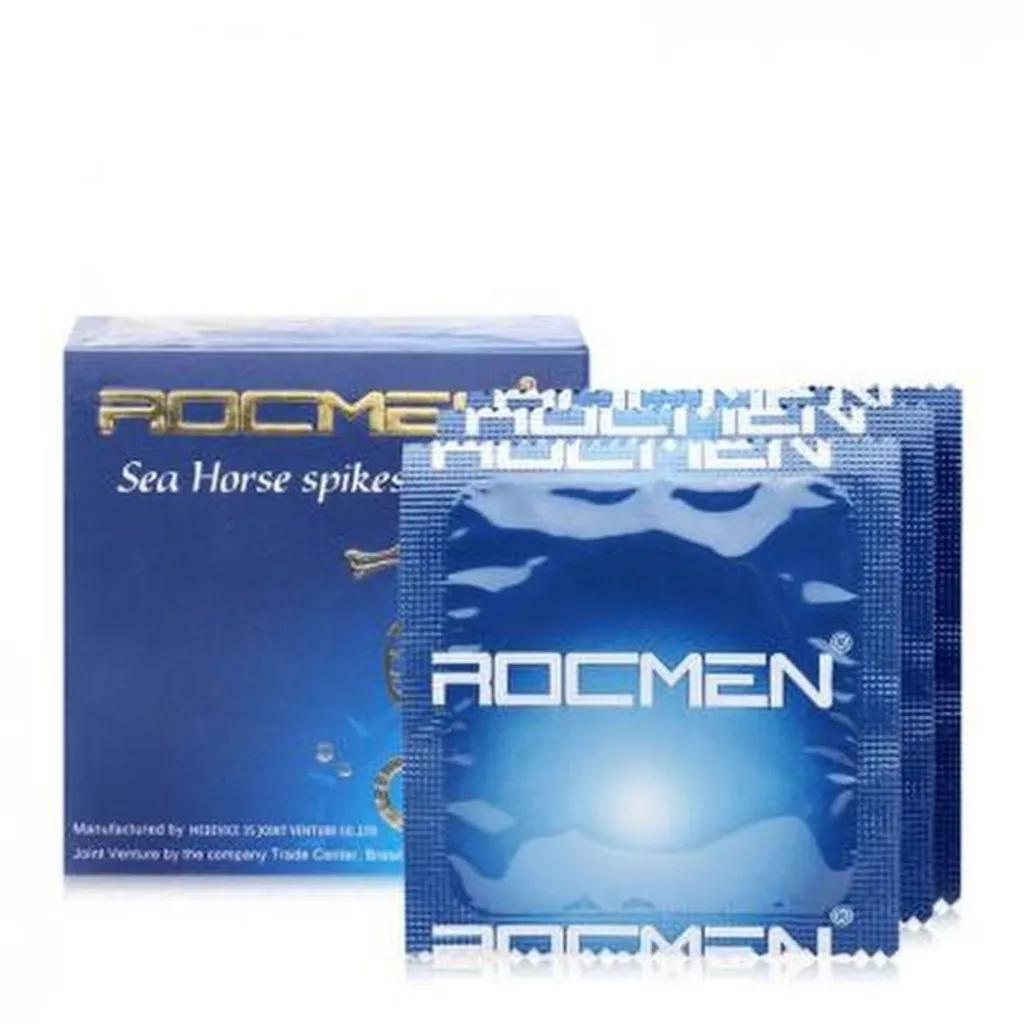 Bao cao su Rocmen ngựa xanh kéo dài thời gian (Hộp 3 cái)