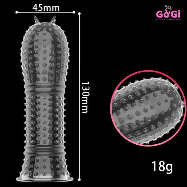 BCS Đôn Dên Đầu Gai Có Sừng 13cm – Tăng Ma Sát