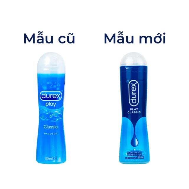 Gel bôi trơn Durex Play Classic giảm triệu chứng khô âm đạo khi quan hệ (50ml)