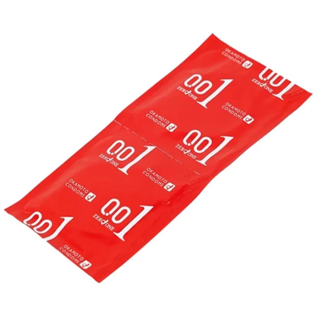 Bao cao su Okamoto 0.01 Siêu Mỏng phòng tránh thai (2 cái)