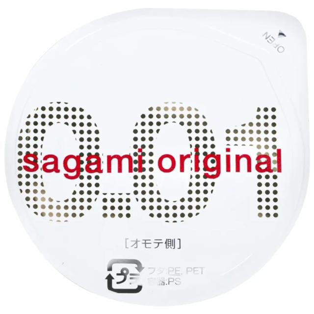 Bao cao su Sagami siêu mỏng, không gây dị ứng, phòng tránh thai và bệnh lây qua đường tình dục (0,01mm - 1 cái)