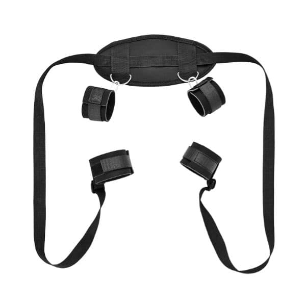 Dụng cụ trói tay và chân giá rẻ đồ chơi cho người lớn, dây trói huấn luyện cho các cặp đôi màu đen