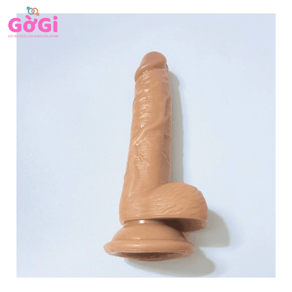 Dương Vật Giả Cao Cấp Silicon Mềm Mại Có Đế Hút Dính (DV36)
