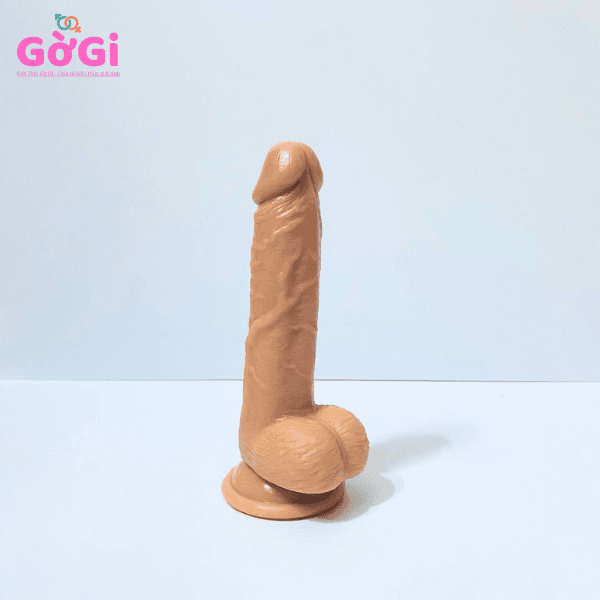 Dương Vật Giả Cao Cấp Silicon Mềm Mại Có Đế Hút Dính (DV36)