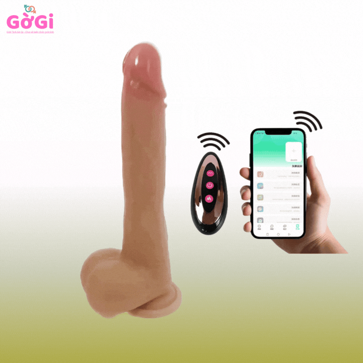 Dương Vật Giả Cao Cấp Điều Khiển Remote & App Điện Thoại