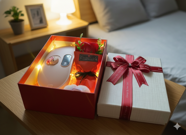 (Hộp Quà Tặng) Máy massage bụng kinh cao cấp, massage bụng, sưởi ấm giảm đau bụng kinh hình con heo siêu dễ thương