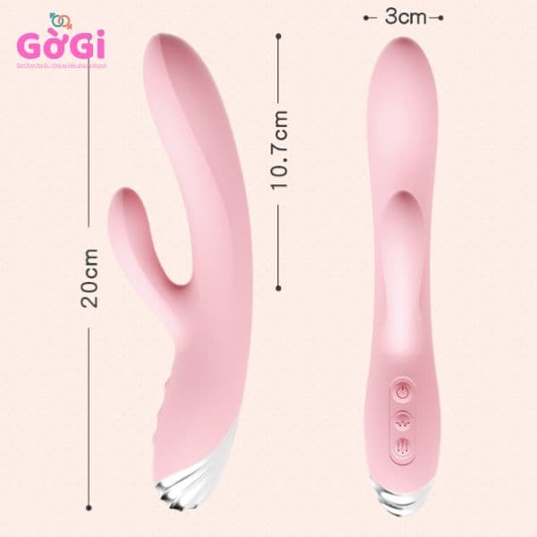 Máy rung kép sưởi ấm cho nữ vào cơ thể không gây tiếng ồn rung mạnh