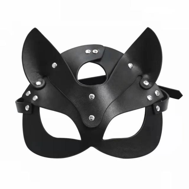 Mặt Nạ BDSM Animal Mask Tai Mèo Cá Tính