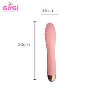 Máy rung dành cho phụ nữ với độ rung mạnh mẽ, xoay 360 độ, tác động vào cơ thể, massage