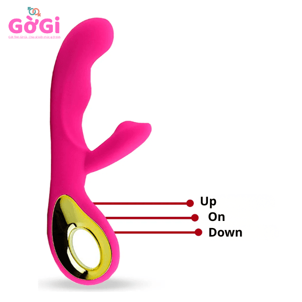 Máy rung kích thích điểm G thế hệ 2 thiết bị tình dục dành cho nữ pin sạc màu đỏ