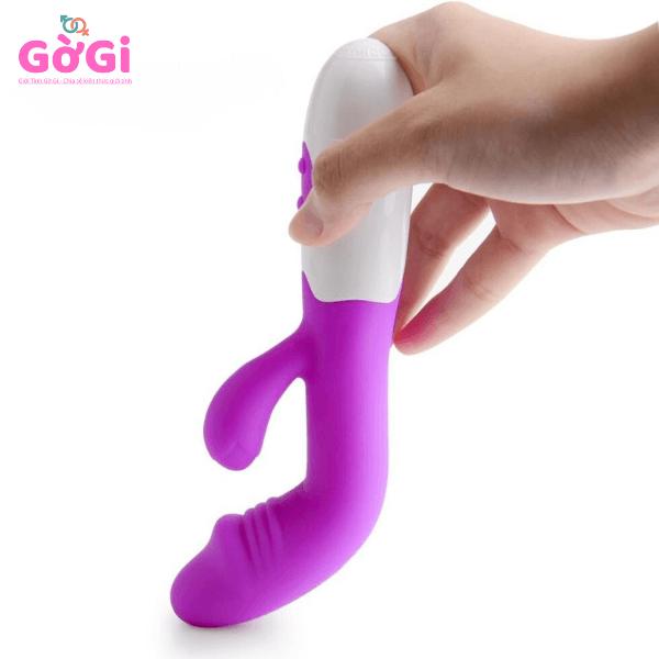 Máy rung thủ dâm nữ - đồ chơi tình dục màu tím rung mạnh