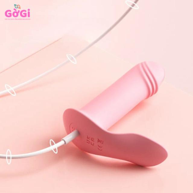 Máy Rung Đeo Quần Lót Điều Khiển APP Wechat 10 Chế Độ Màu Hồng – Thiết Kế Nhỏ Gọn