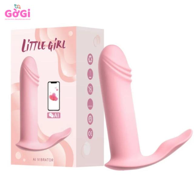 Máy Rung Đeo Quần Lót Điều Khiển APP Wechat 10 Chế Độ Màu Hồng – Thiết Kế Nhỏ Gọn