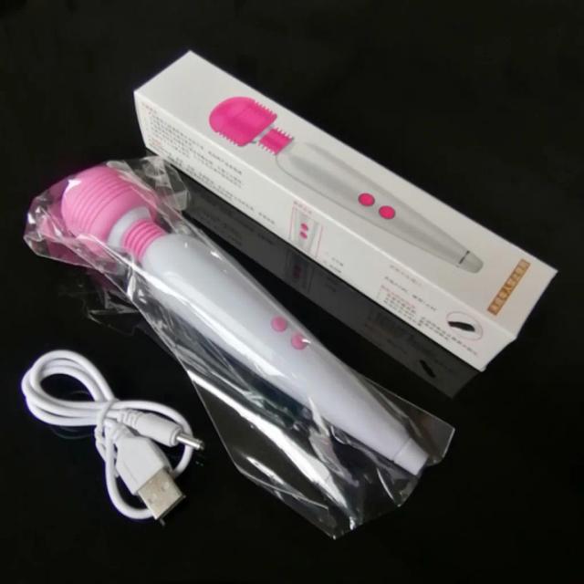 Chày Rung Cầm Tay Sạc USB 10 Chế Độ – Massage Rung Mini ABS