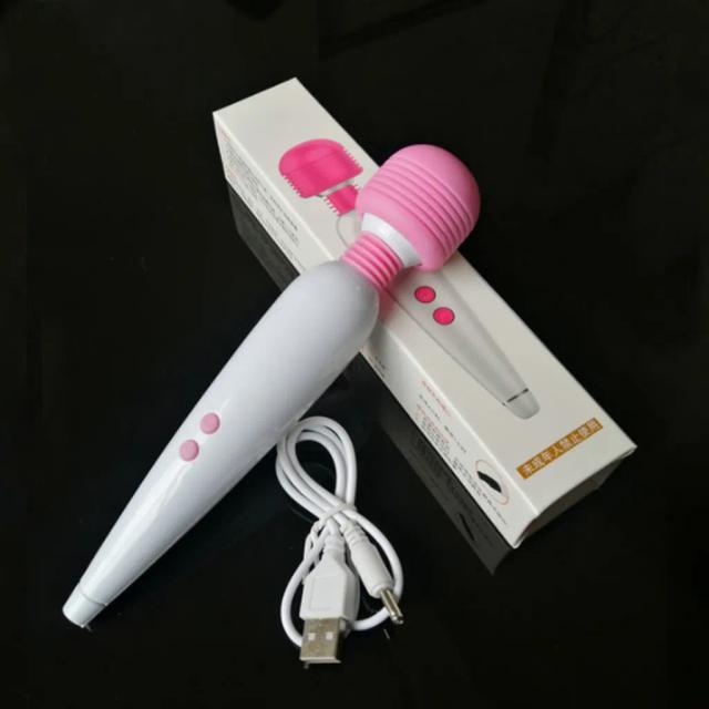 Chày Rung Cầm Tay Sạc USB 10 Chế Độ – Massage Rung Mini ABS