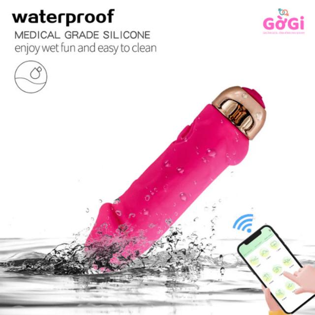 Dương Vật Giả Mini Nhỏ Gọn – Vibrator 10 Chế Độ Rung