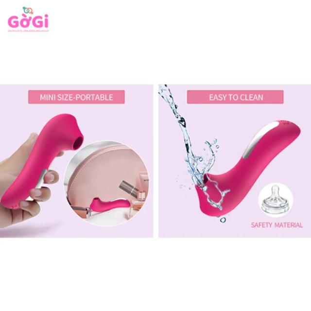 Máy Hút Kích Thích 10 Chế Độ – Thiết Kế Nhỏ Gọn, Sạc USB, Hoạt Động Êm