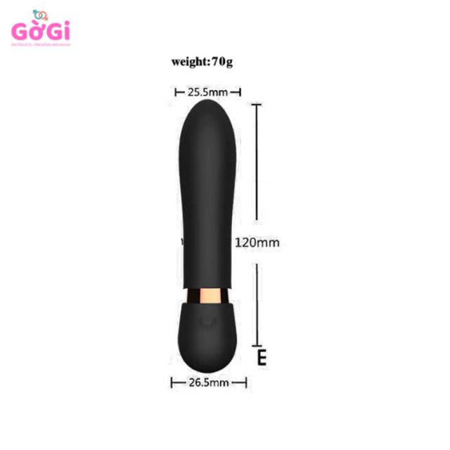 Máy Rung Mini Đầu Tròn 10 Chế Độ – Thiết Kế Nhỏ Gọn, Sạc USB, Hoạt Động Êm