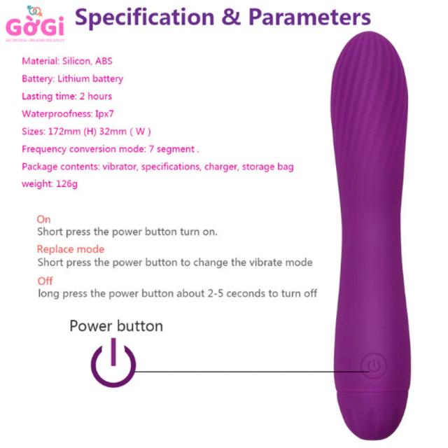 Máy Rung Silicone 10 Chế Độ – Đầu Vân Ren, Chống Nước IPX7, Sạc USB