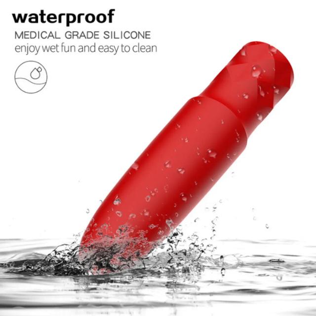 Máy Rung Mini Dạng Thỏi Son 10 Chế Độ – Nhỏ Gọn, Sạc USB, Rung Êm