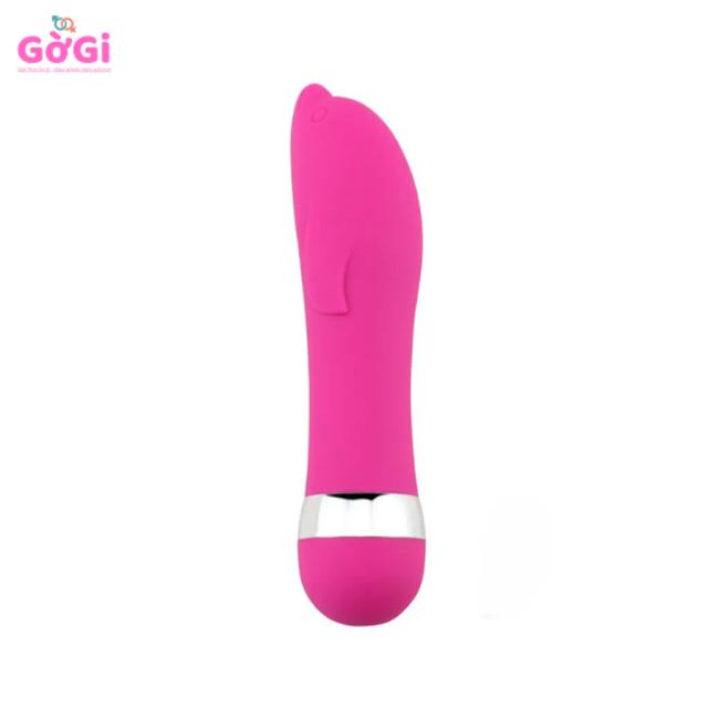 Máy Rung Mini Cá Heo Siêu Nhỏ Gọn – Vibrator Cầm Tay Giá Rẻ, 1 Chế Độ Rung, Pin AA, Dành Cho Người Mới