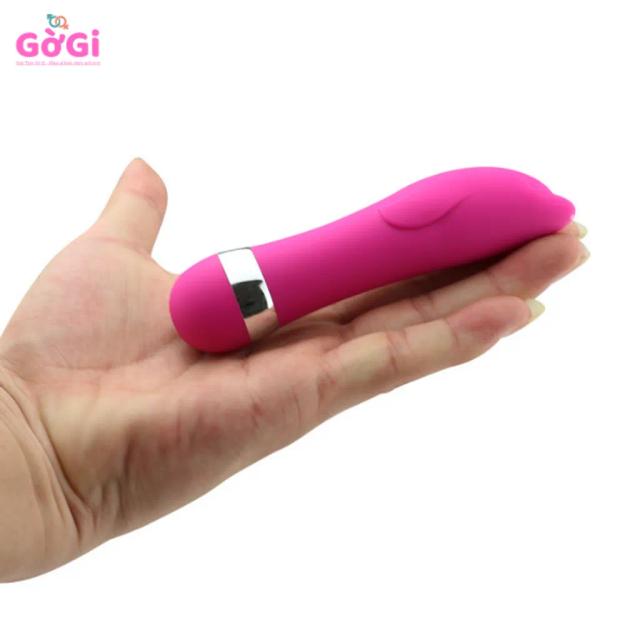 Máy Rung Mini Cá Heo Siêu Nhỏ Gọn – Vibrator Cầm Tay Giá Rẻ, 1 Chế Độ Rung, Pin AA, Dành Cho Người Mới