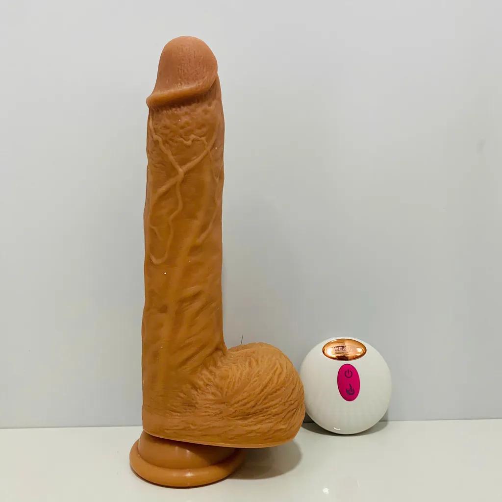 Dương Vật Giả Real Dildo Điều Khiển Từ Xa Yeain - Gắn Tường, Rung Thụt Tỏa Nhiệt Cao Cấp