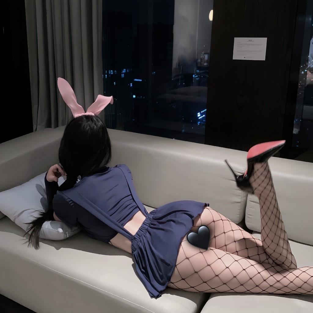 Váy cosplay thỏ xếp ly phong cách hoàng gia sexy đáng yêu đồ cosplay thuỷ thủ police dễ thương gợi cảm  N534
