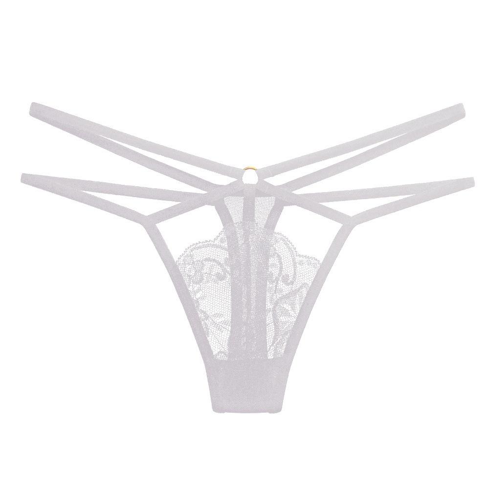 Quần lọt khe sexy phối dây chéo quyến rũ gợi cảm quần lót ren xuyên thấu đen đỏ trắng tôn dáng  T341  HCM