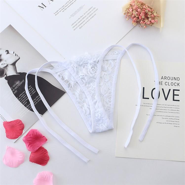 Quần lót lọt khe buộc dây hông sexy gợi cảm quần chíp nữ cột dây 2 bên đen đỏ trắng quyến rũ  T305  HCM