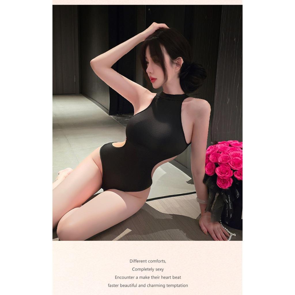 Đồ lót liền thân khoét eo hở đũng quyến rũ đáng yêu bodysuit sexy đồ ngủ nữ ôm body gợi cảm xinh xắn  N515