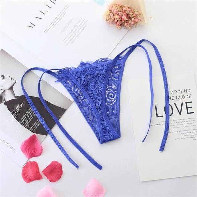 Quần lót lọt khe buộc dây hông sexy gợi cảm quần chíp nữ cột dây 2 bên đen đỏ trắng quyến rũ  T305  HCM
