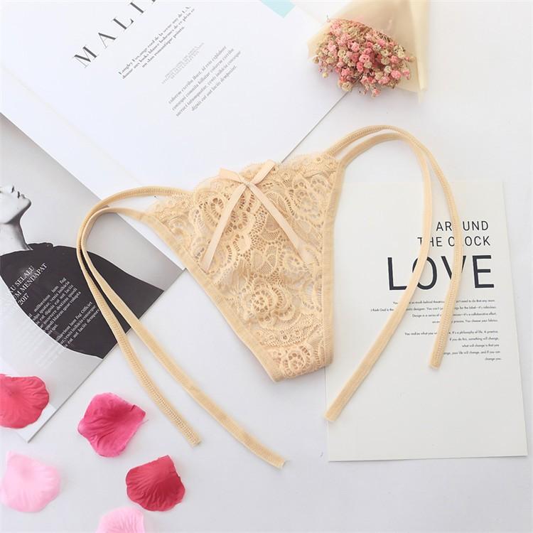 Quần lót lọt khe buộc dây hông sexy gợi cảm quần chíp nữ cột dây 2 bên đen đỏ trắng quyến rũ  T305  HCM