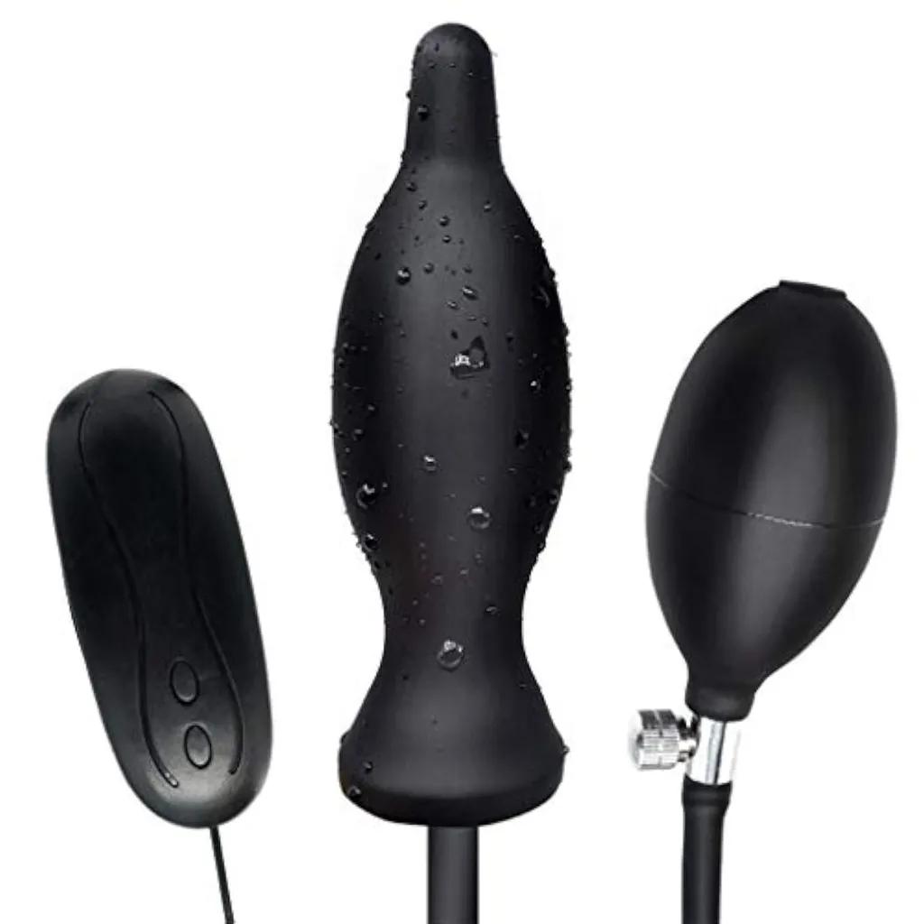 Plug Bơm Hơi Rung 10 Chế Độ