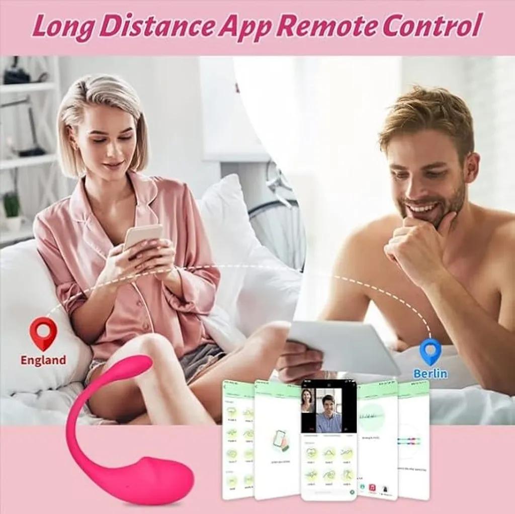 Trứng Rung Không Dây Vibrator - Điều Khiển App Điện Thoại