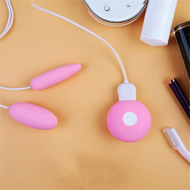 Trứng Rung Đôi Cao Cấp Kín Đáo Rung Mạnh 20 Tần Số