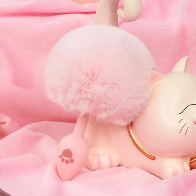 Đuôi Thỏ Cosplay Silicone Hồng Cute