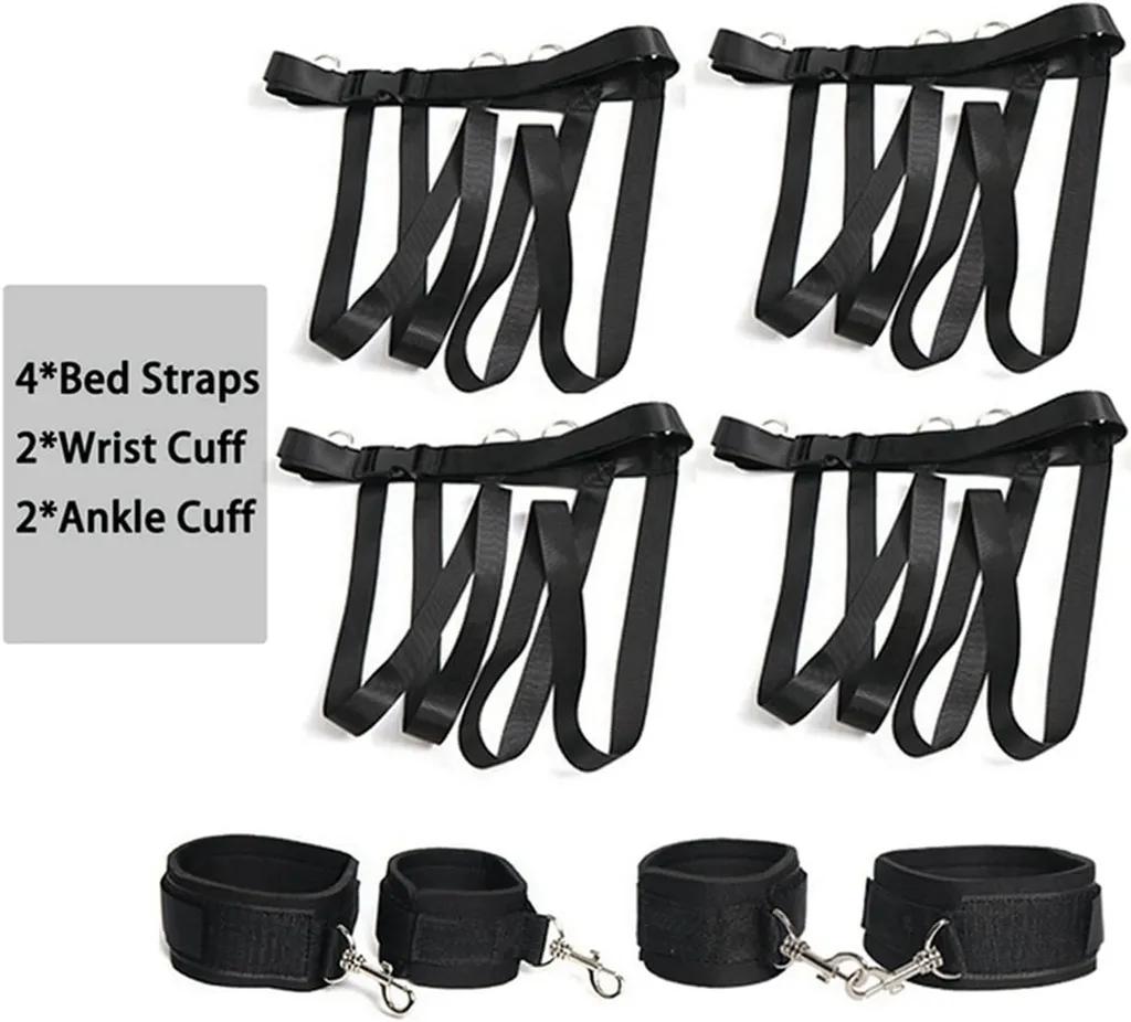 Bộ Dây Trói BDSM Điều Chỉnh Đa Điểm