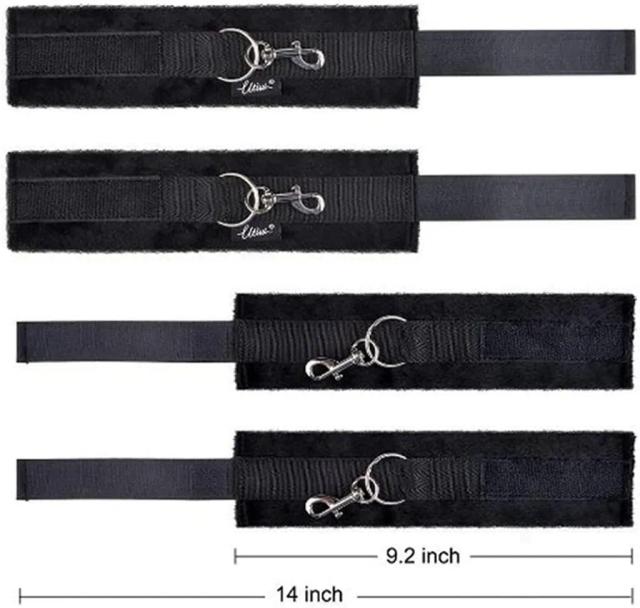 Bộ trói cố định tay chân trên giường BDSM cho cặp đôi