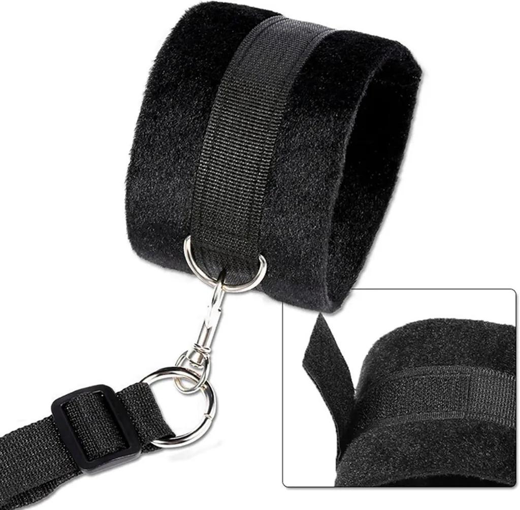 Bộ trói cố định tay chân trên giường BDSM cho cặp đôi