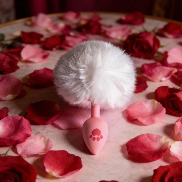 Đuôi Thỏ Cosplay Silicone Trắng Cute