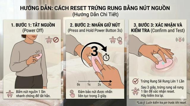Trứng rung không kết nối app được? Nguyên nhân và cách xử lý chi tiết